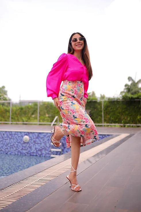 Colorful Skirt Set